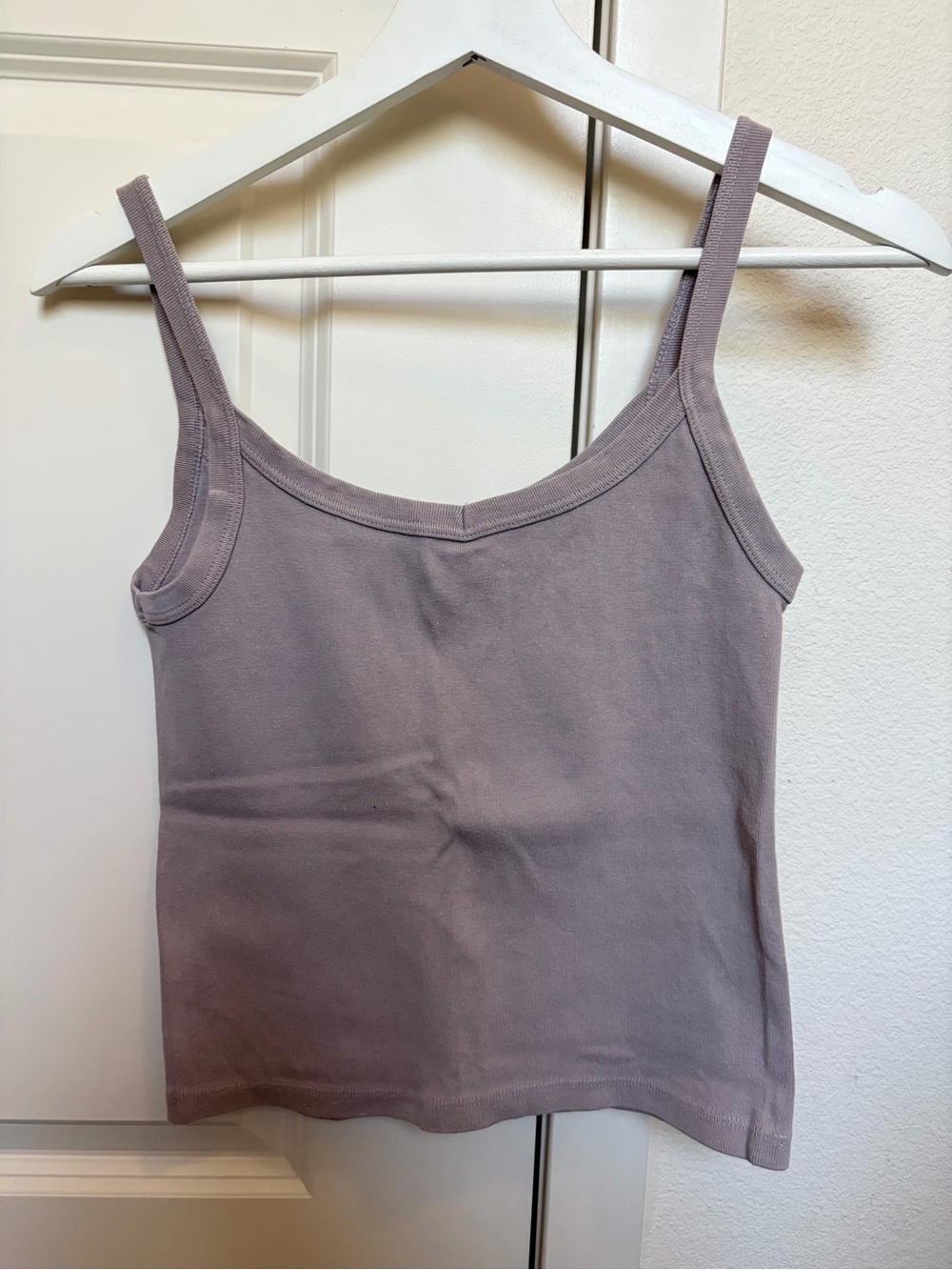 Brandy Melville Lavender Ribbed Camisole Tank